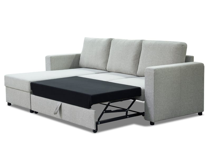 Julia Sovesofa 3-seter med Divan Venstre - Beige - Møbler - Sofaer - Sovesofaer