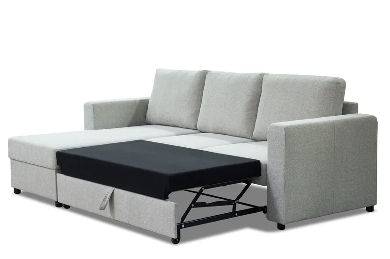 Julia Sovesofa 3-seter med Divan Venstre - Beige - Møbler - Sofaer - Sovesofaer