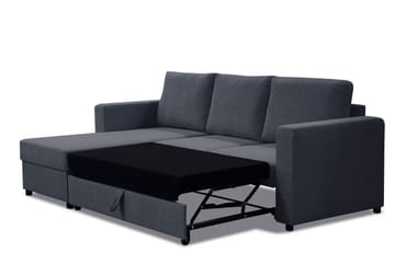 Julia Sovesofa 3-seter med Divan Venstre - Mellomgrå - Møbler - Sofaer - Sovesofaer