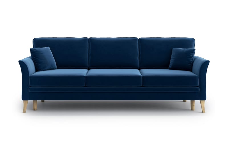 Juliette 3-seter Sovesofa - Blå - Møbler - Sofaer - Sovesofaer