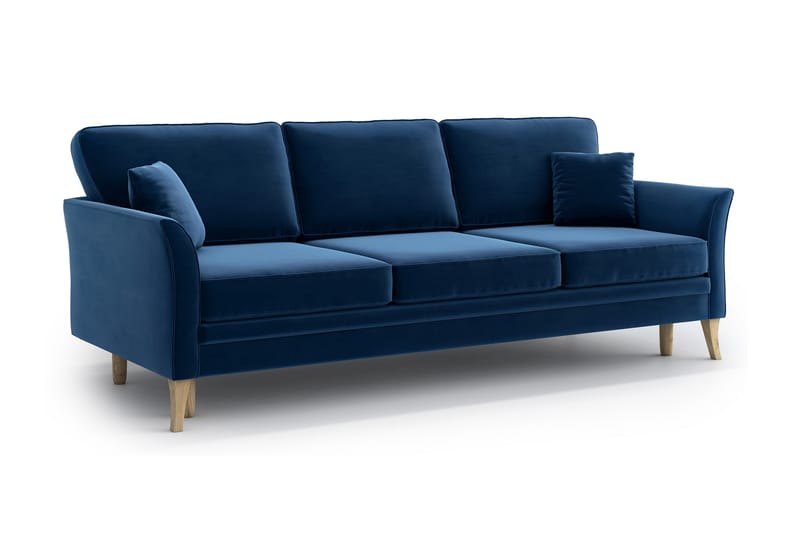 Juliette 3-seter Sovesofa - Blå - Møbler - Sofaer - Sovesofaer