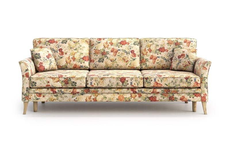 Juliette 3-seter Sovesofa - Flerfarget - Sovesofaer - 3 seters sovesofa