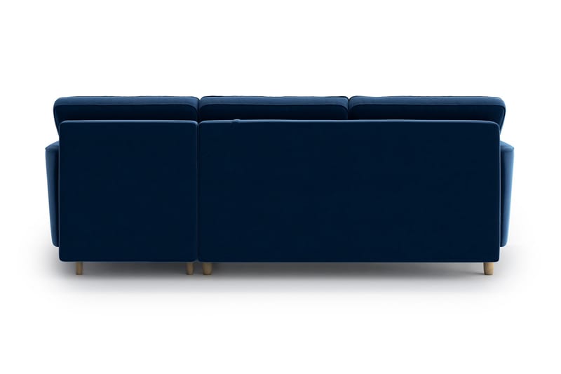 Juliette Sovesofa med Divan - Blå - Møbler - Sofaer - Sovesofaer