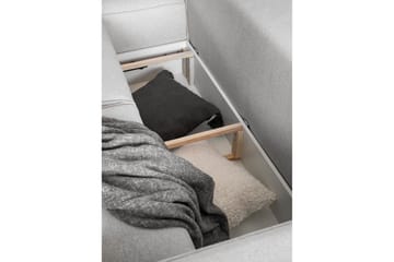 Kamli Sovesofa m. Divan med Oppbevaring - Blå - Møbler - Sofaer - Sovesofaer