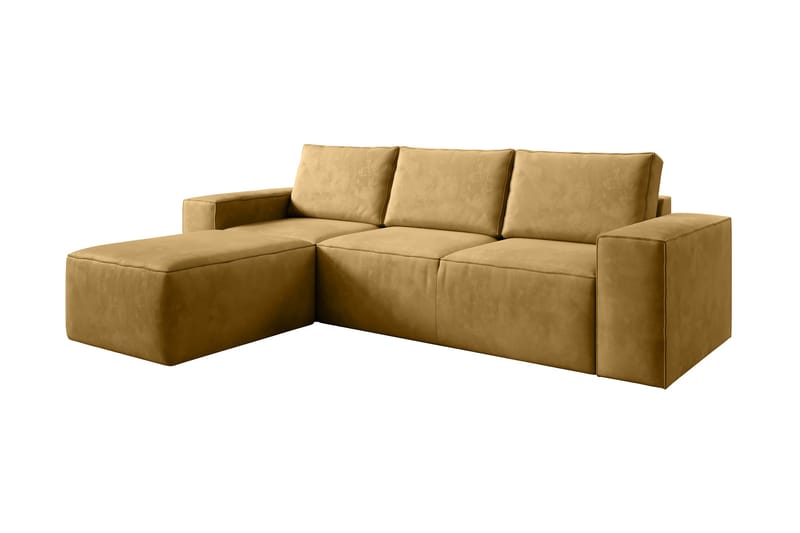 Kamli Sovesofa m. Divan med Oppbevaring - Brun - Sovesofaer - Sovesofa divan