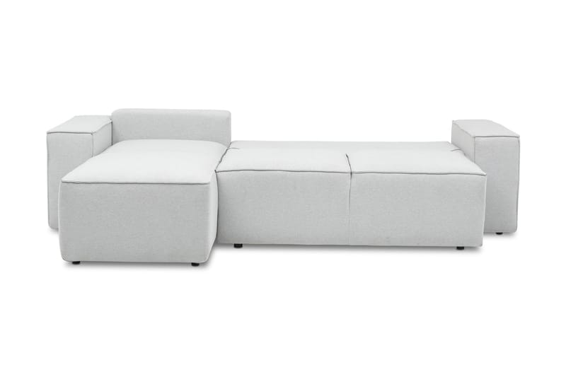 Kamli Sovesofa m. Divan med Oppbevaring - Lysegrå - Møbler - Sofaer - Sovesofaer