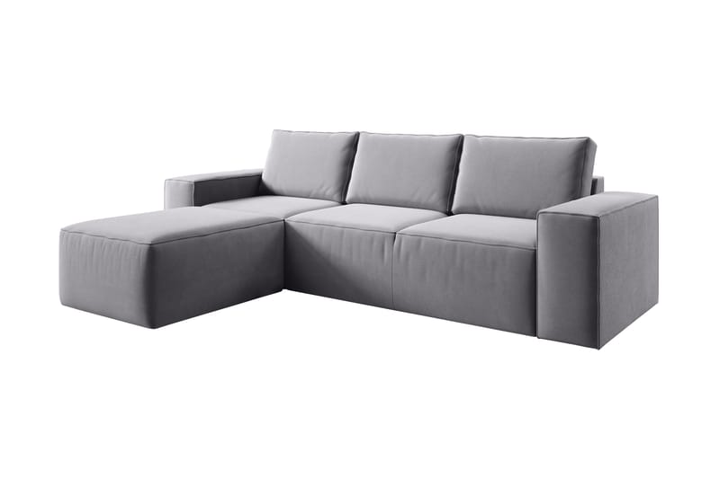 Kamli Sovesofa m. Divan med Oppbevaring - Mørkegrå - Møbler - Sofaer - Sovesofaer