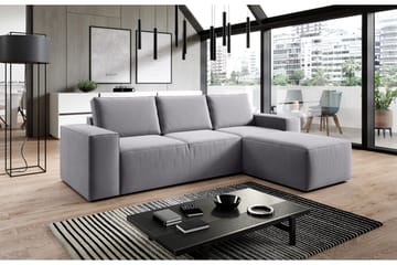 Kamli Sovesofa m. Divan med Oppbevaring - Mørkegrå - Møbler - Sofaer - Sovesofaer