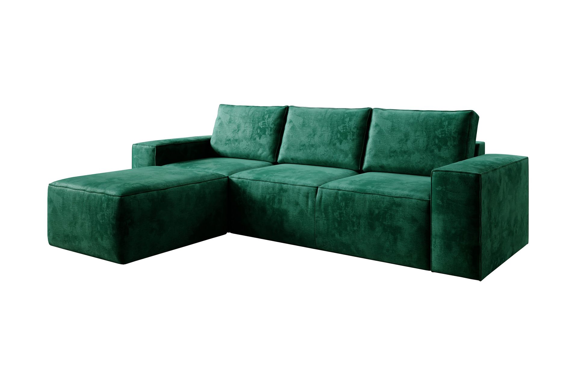 Kamli Sovesofa m. Divan med Oppbevaring - Turkis - Møbler - Sofaer - Sovesofaer