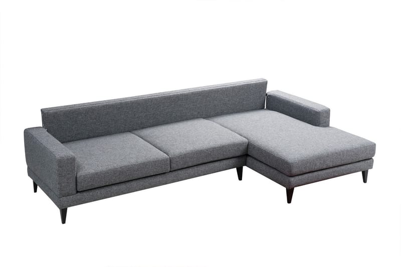 Katilaya Sovesofa med Divan Høyre - Grå - Møbler - Sofaer - Sovesofaer