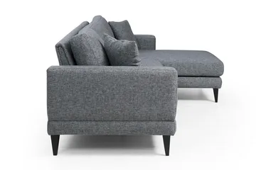 Katilaya Sovesofa med Divan Høyre - Grå - Møbler - Sofaer - Sovesofaer