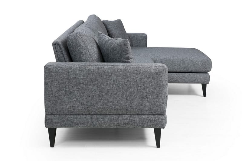 Katilaya Sovesofa med Divan Høyre - Grå - Møbler - Sofaer - Sovesofaer