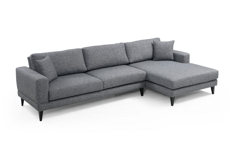 Katilaya Sovesofa med Divan Høyre - Grå - Møbler - Sofaer - Sovesofaer