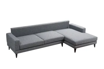 Katilaya Sovesofa med Divan Høyre - Grå - Møbler - Sofaer - Sovesofaer