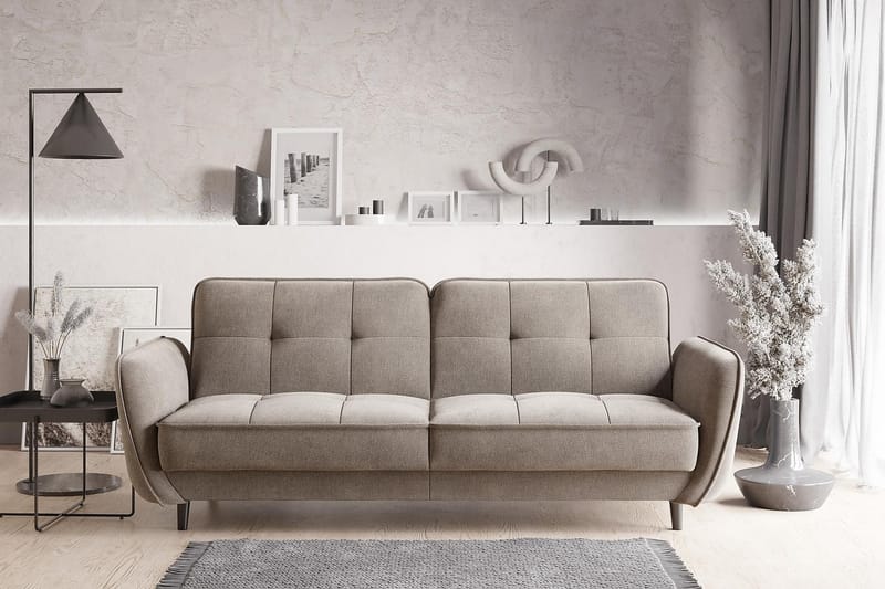 Katsuya Sovesofa 3-seters - Beige - Sovesofaer - 3 seters sovesofa