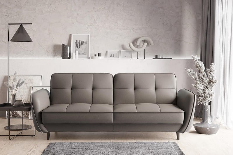 Katsuya Sovesofa 3-seters - Beige - Møbler - Sofaer - Sovesofaer