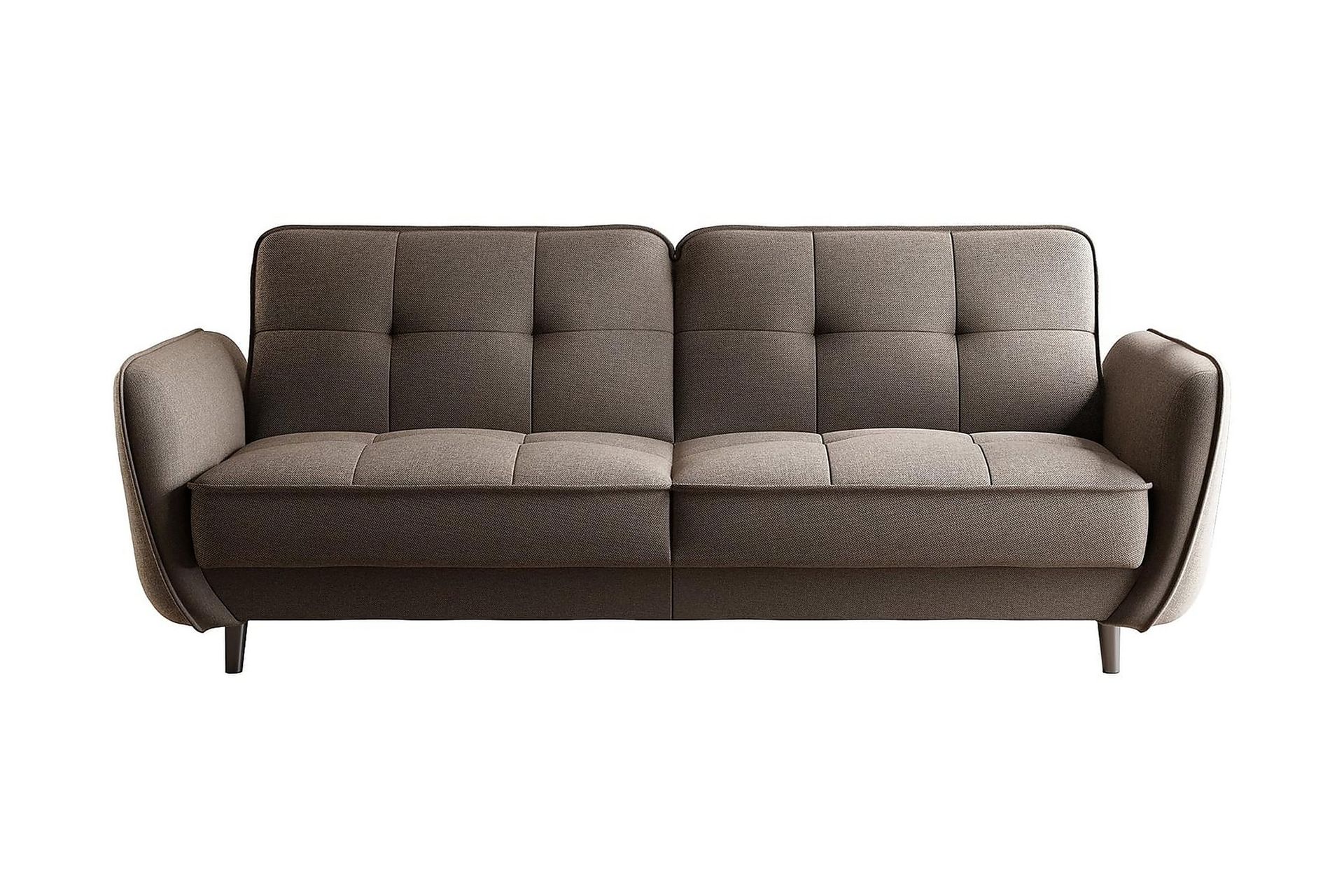 Katsuya Sovesofa 3-seters - Beige/Brun
