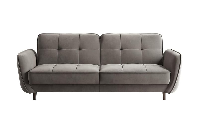 Katsuya Sovesofa 3-seters - Grå - Sovesofaer - 3 seters sovesofa