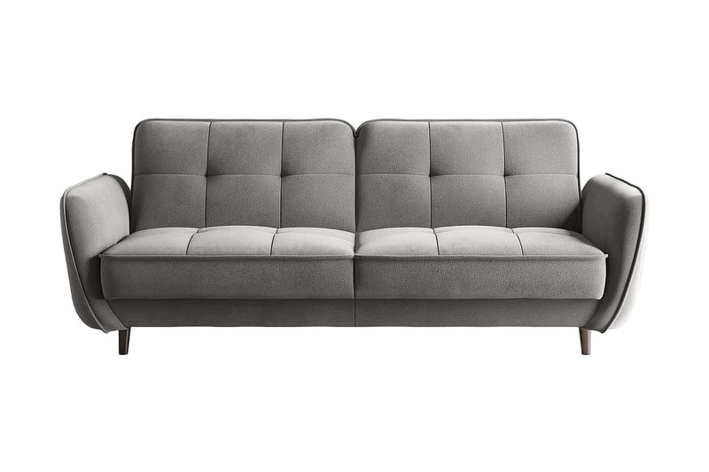 Katsuya Sovesofa 3-seters - Grå - Sovesofaer - 3 seters sovesofa