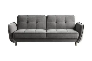 Katsuya Sovesofa 3-seters - Grå - Møbler - Sofaer - Sovesofaer