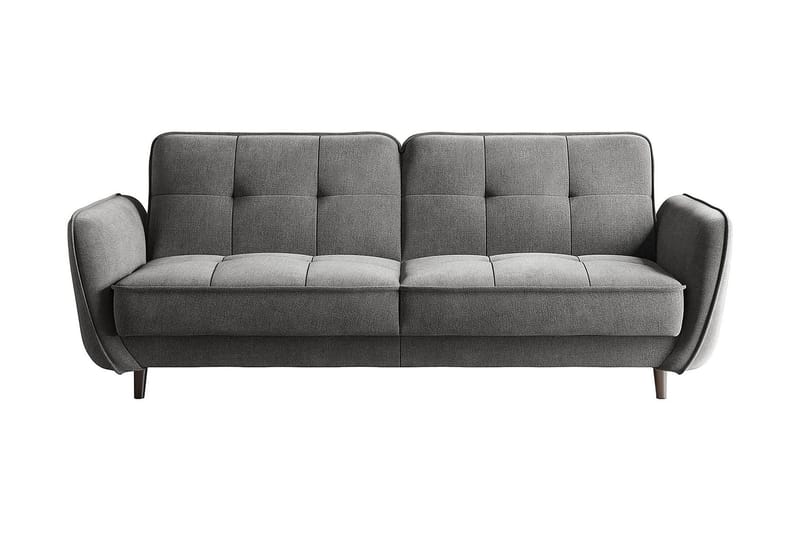 Katsuya Sovesofa 3-seters - Grå - Møbler - Sofaer - Sovesofaer