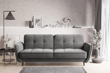 Katsuya Sovesofa 3-seters - Grå - Møbler - Sofaer - Sovesofaer