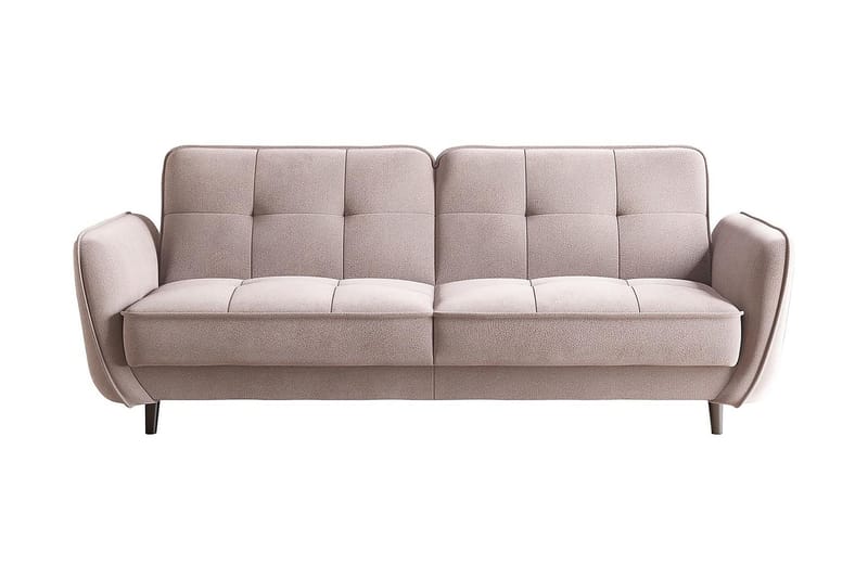 Katsuya Sovesofa 3-seters - Lyserosa - Sovesofaer - 3 seters sovesofa