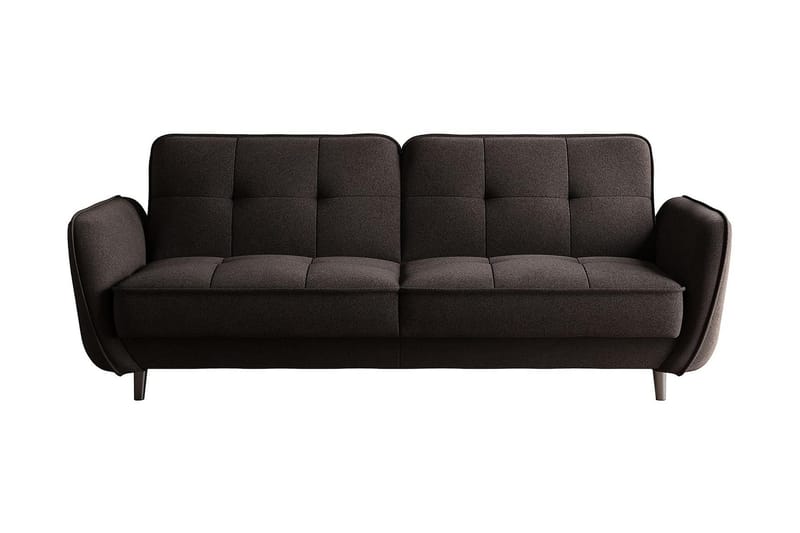 Katsuya Sovesofa 3-seters - Mørkebrun - Møbler - Sofaer - Sovesofaer