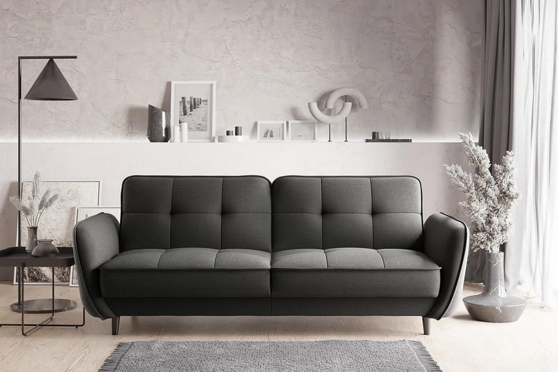 Katsuya Sovesofa 3-seters - Mørkegrå - Møbler - Sofaer - Sovesofaer