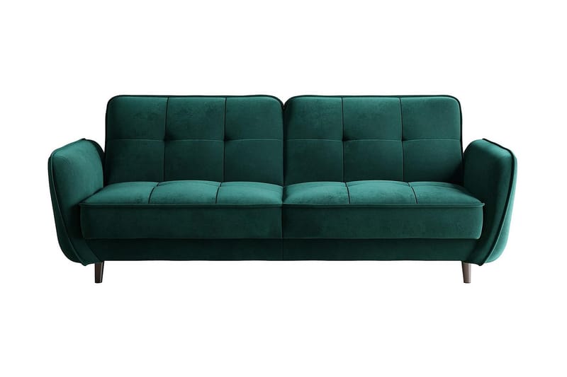Katsuya Sovesofa 3-seters - Mørkegrønn - Møbler - Sofaer - Sovesofaer