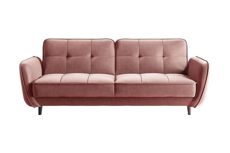Katsuya Sovesofa 3-seters - Rosa - Møbler - Sofaer - Sovesofaer