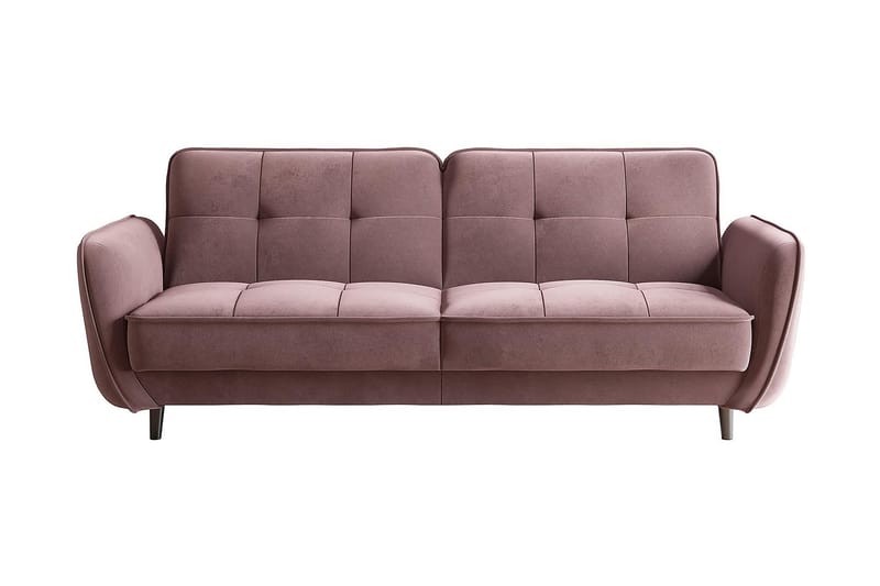 Katsuya Sovesofa 3-seters - Rosa - Sovesofaer - 3 seters sovesofa