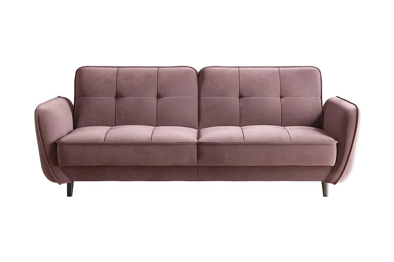 Katsuya Sovesofa 3-seters - Rosa - Møbler - Sofaer - Sovesofaer