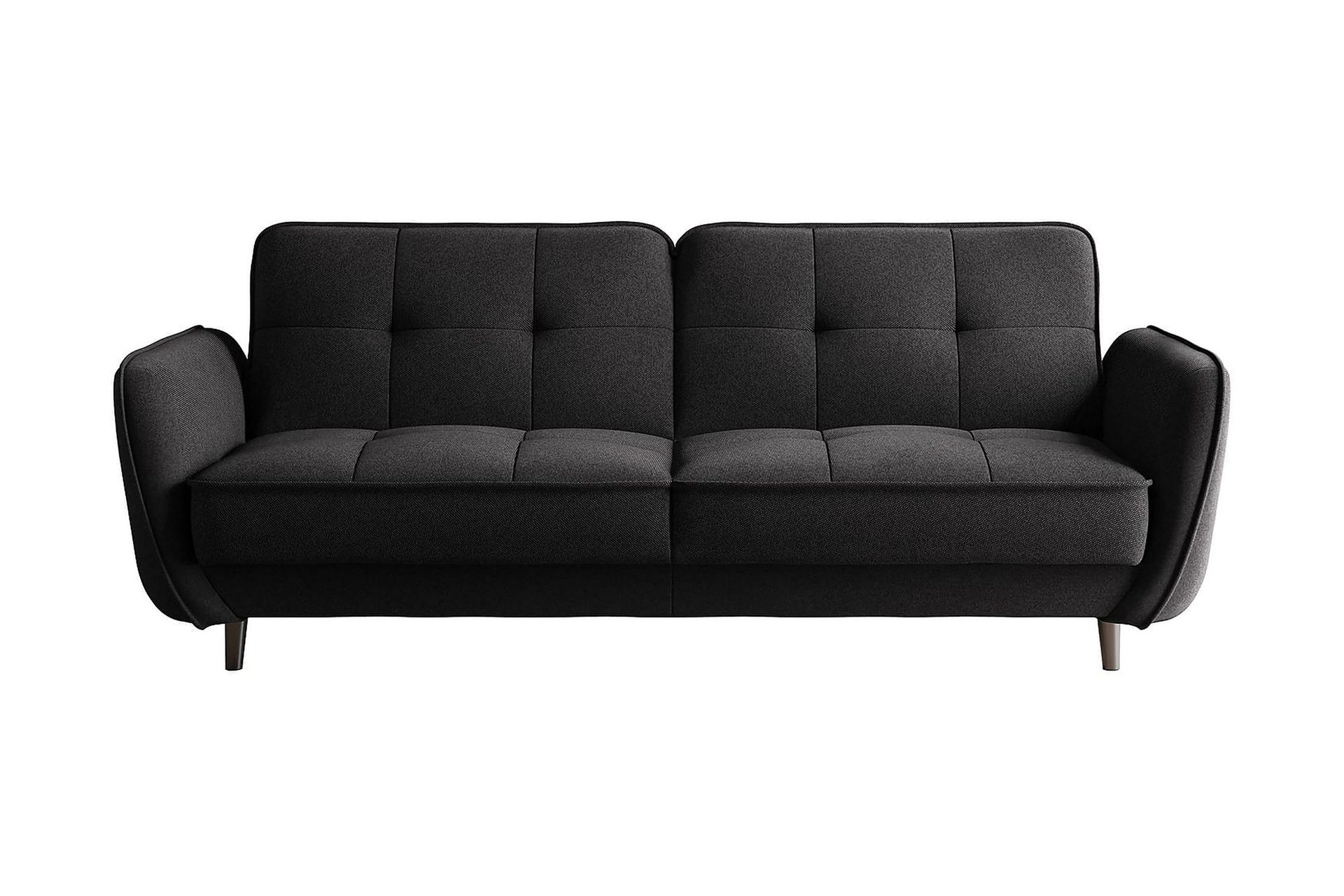 Katsuya Sovesofa 3-seters - Svart