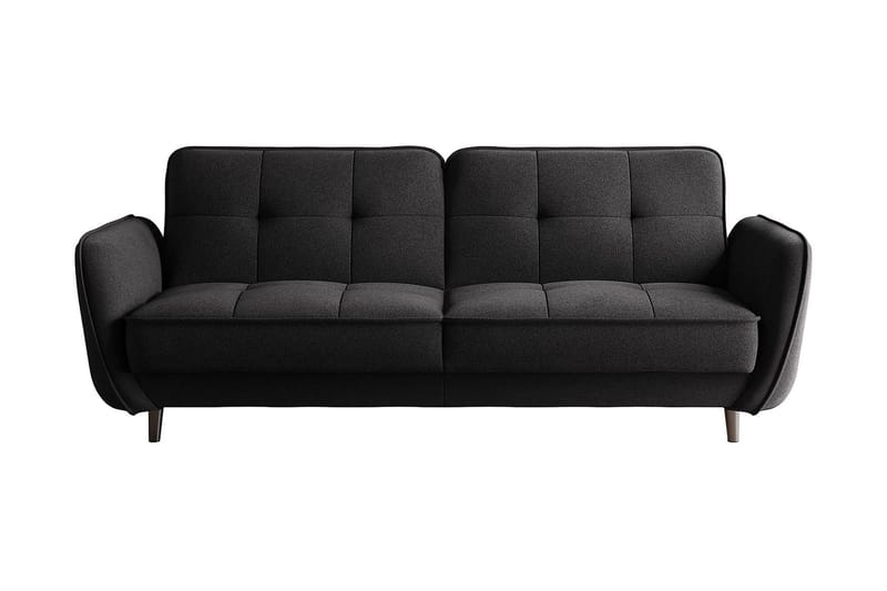 Katsuya Sovesofa 3-seters - Svart - Møbler - Sofaer - Sovesofaer