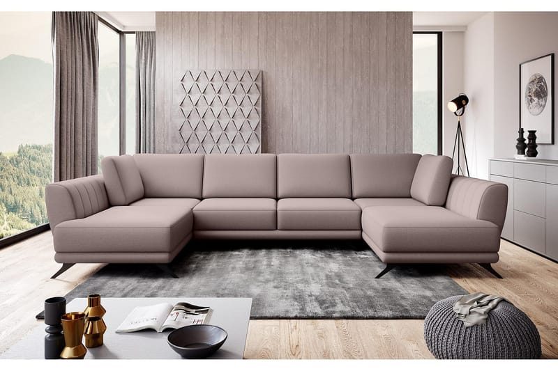 Katun Sovesofa Dobbeltsjeselong - Beige - Møbler - Sofaer - Sovesofaer
