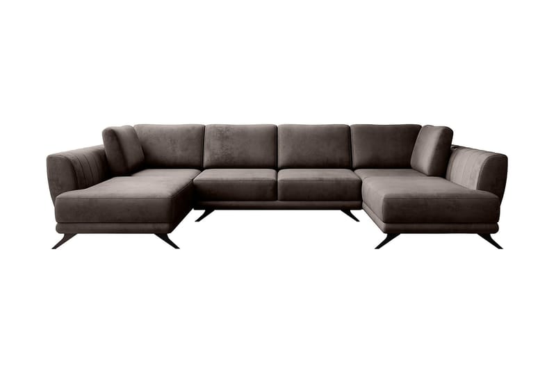 Katun Sovesofa Dobbeltsjeselong - Brun - Møbler - Sofaer - Sovesofaer