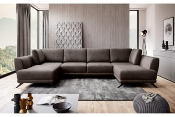 Katun Sovesofa Dobbeltsjeselong - Brun - Møbler - Sofaer - Sovesofaer