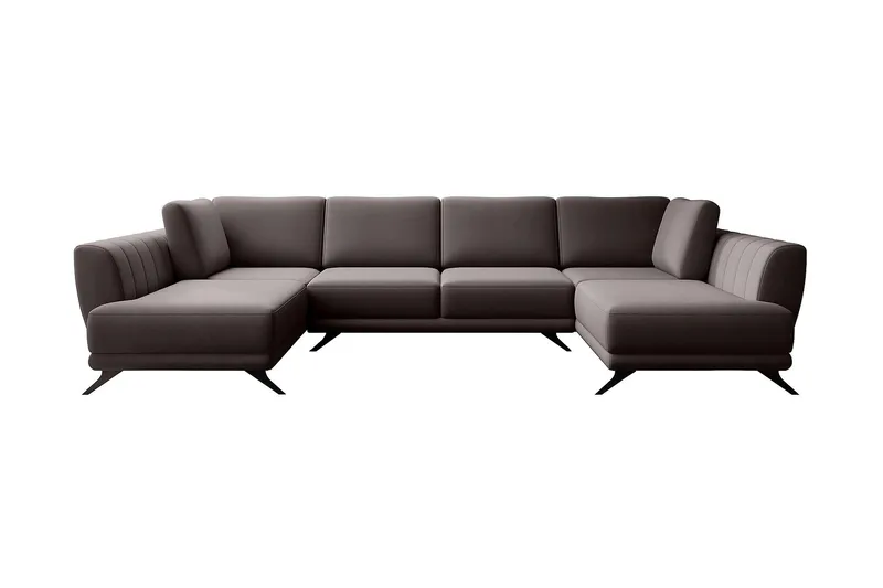 Katun Sovesofa Dobbeltsjeselong - Brun - Møbler - Sofaer - Sovesofaer
