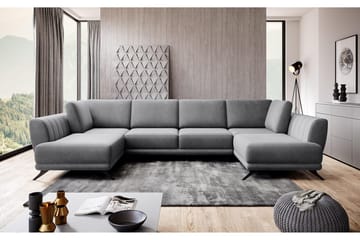 Katun Sovesofa Dobbeltsjeselong - Grå - Møbler - Sofaer - Sovesofaer