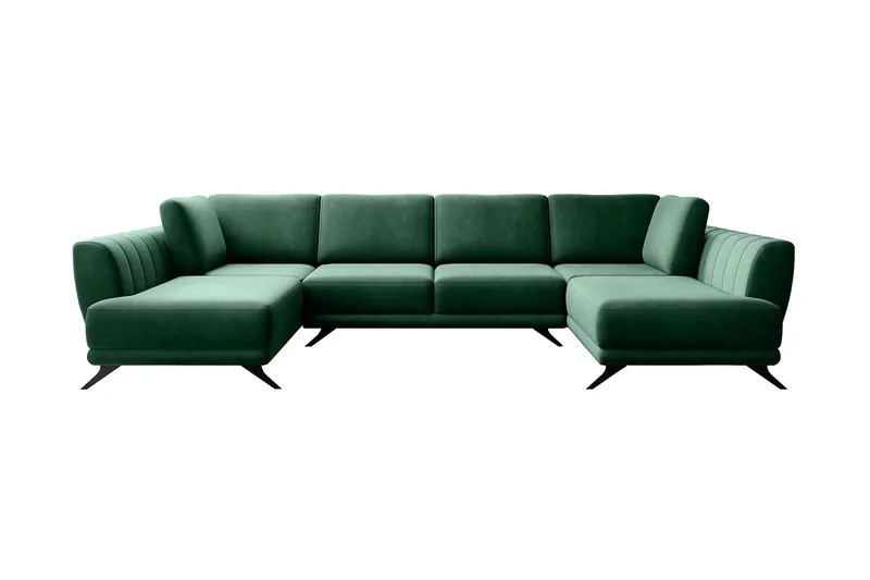 Katun Sovesofa Dobbeltsjeselong - Grønn - Møbler - Sofaer - Sovesofaer