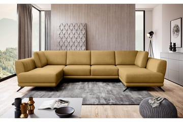 Katun Sovesofa Dobbeltsjeselong - Gul - Møbler - Sofaer - Sovesofaer