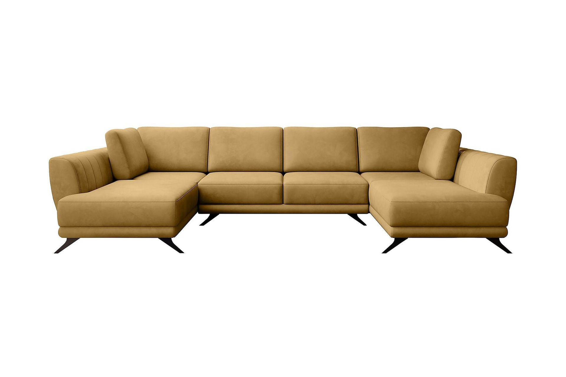 Katun Sovesofa Dobbeltsjeselong - Gul