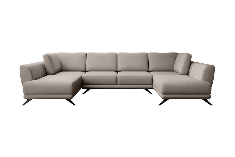 Katun Sovesofa Dobbeltsjeselong - Lysebeige - Sovesofaer