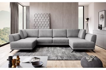 Katun Sovesofa Dobbeltsjeselong - Lysegrå - Møbler - Sofaer - Sovesofaer