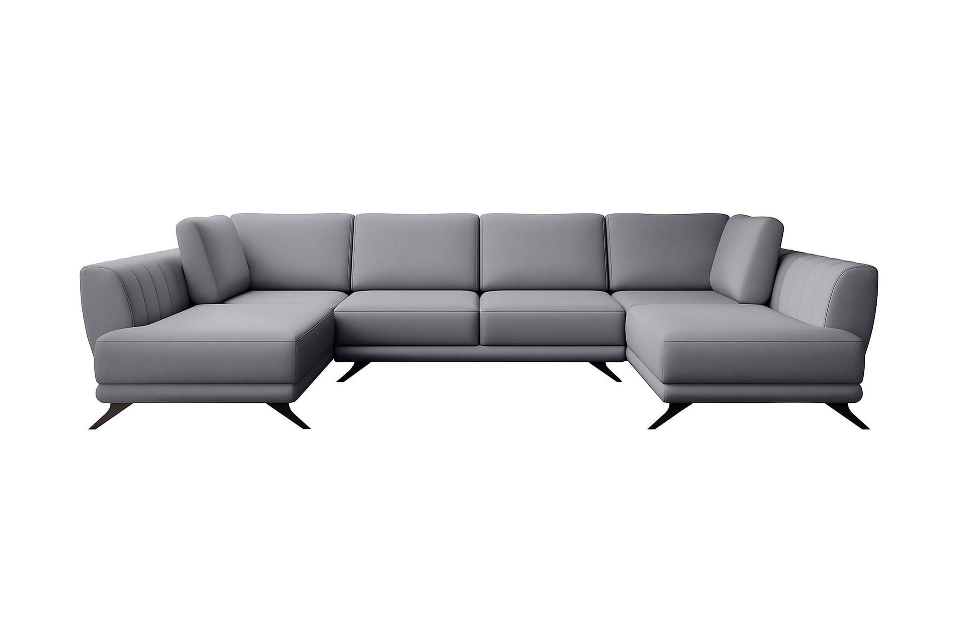 Katun Sovesofa Dobbeltsjeselong - Lysegrå