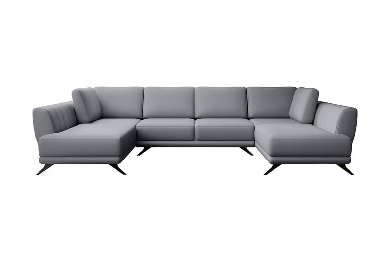 Katun Sovesofa Dobbeltsjeselong - Lysegrå - Møbler - Sofaer - Sovesofaer