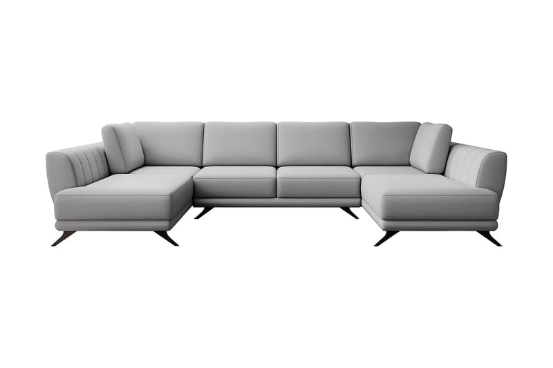 Katun Sovesofa Dobbeltsjeselong - Lysegrå - Møbler - Sofaer - Sovesofaer