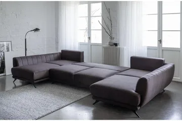 Katun Sovesofa Dobbeltsjeselong - Mørkeblå - Møbler - Sofaer - Sovesofaer