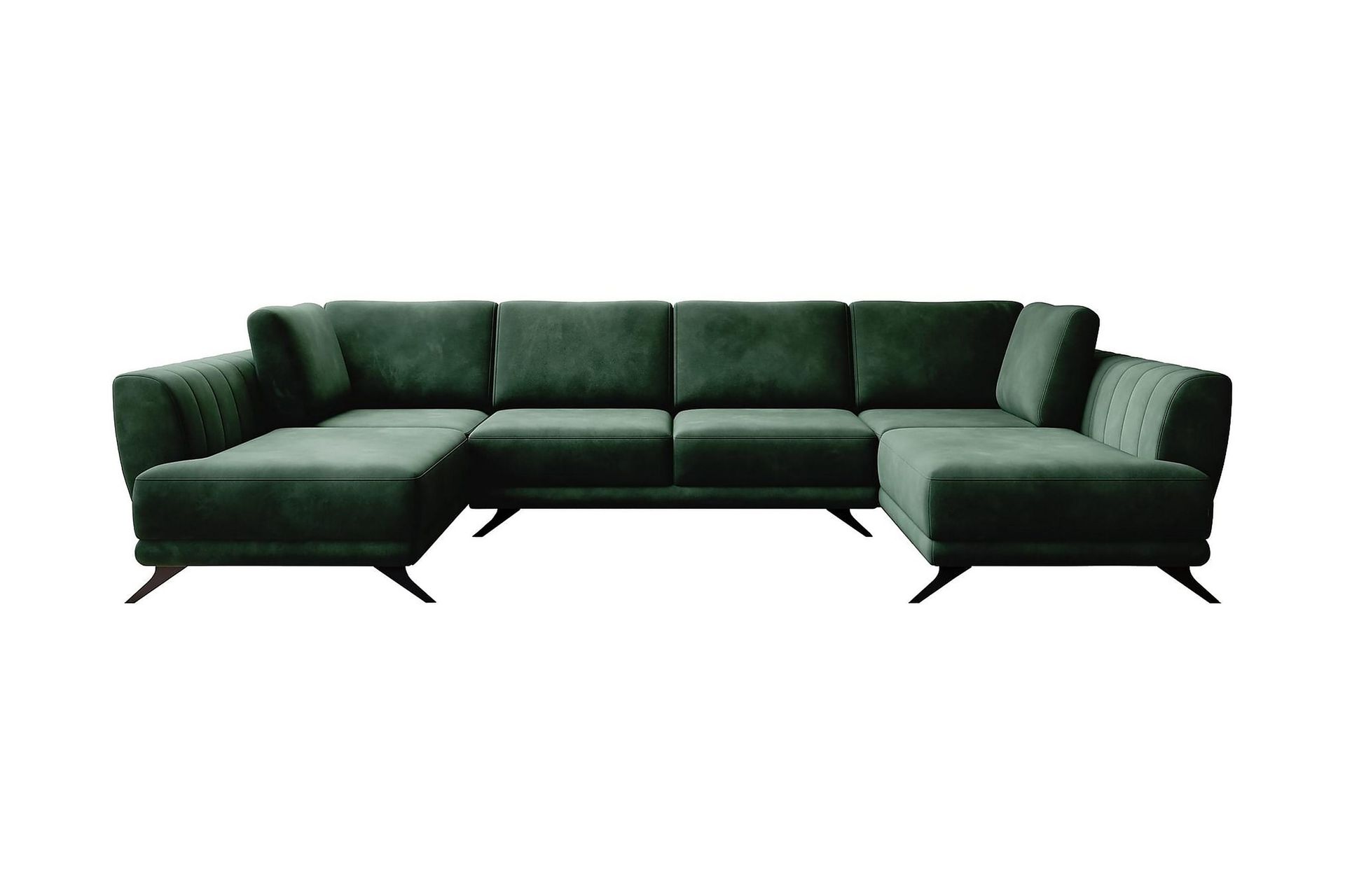 Katun Sovesofa Dobbeltsjeselong - Mørkegrønn